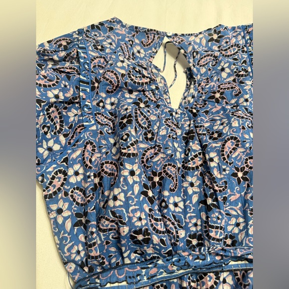 Cleobella Cora Mini Paisley Dress Womens Large - Picture 10 of 12